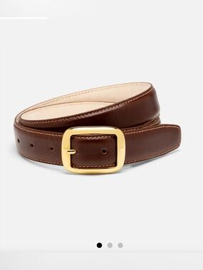 Aureum Leather Belt NWT